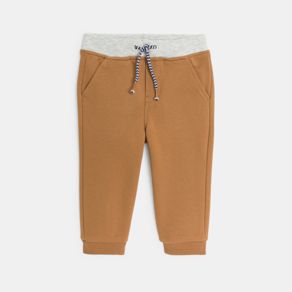 Pantalon jogging marron bébé garçon Pantalon jogging marron bébé garçon