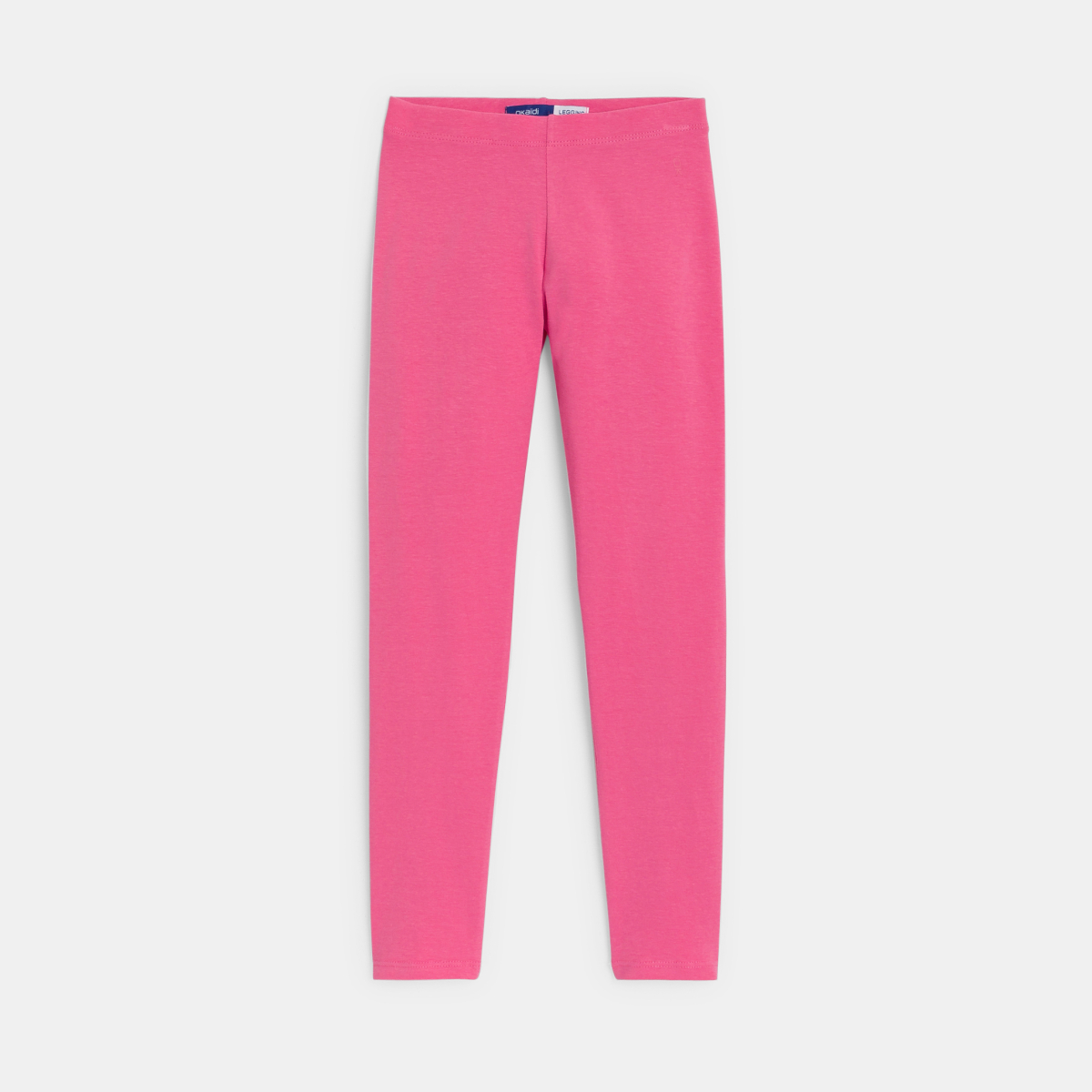 Leggings longs en jersey rose Fille Leggings longs en jersey rose Fille