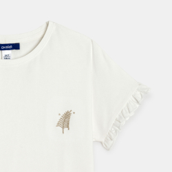 تيشيرت بأكمام قصيرة مزين...