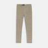 Leggings en jersey imprimé kaki Fille Leggings en jersey imprimé kaki Fille