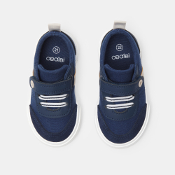 Chaussures toile chic bleu...