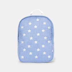 Petit sac à dos matelassé imprimé bleu Fille