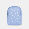 حقيبة ظهر صغيرة مبطنة مزينة برسوم باللون الأزرق للفتيات حقيبة ظهر صغيرة مبطنة مزينة برسوم باللون الأزرق للفتيات