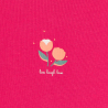 Dors-bien jersey tulipes rose bébé fille (lot de 2)