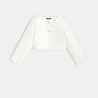 Veste courte style boléro blanc Fille