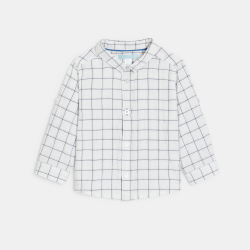 Chemise à carreaux manches...