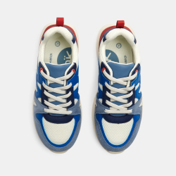 Baskets running bleu garçon