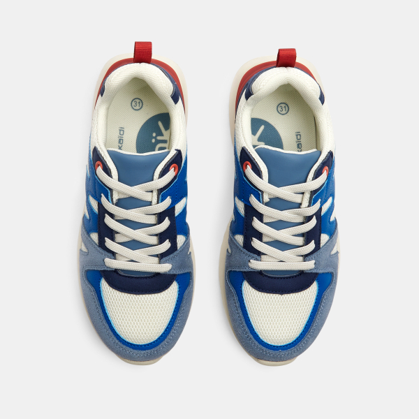 حذاء رياضي للجري باللون الأزرق للفتيان حذاء رياضي للجري باللون الأزرق للفتيان