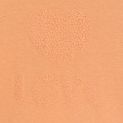 T-shirt à message love...