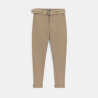 Pantalon chino slim + ceinture beige Garçon Pantalon chino slim + ceinture beige Garçon