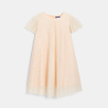 Robe de fête à paillettes nude Fille Robe de fête à paillettes nude Fille
