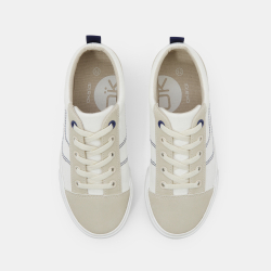 Basket basse beige garçon