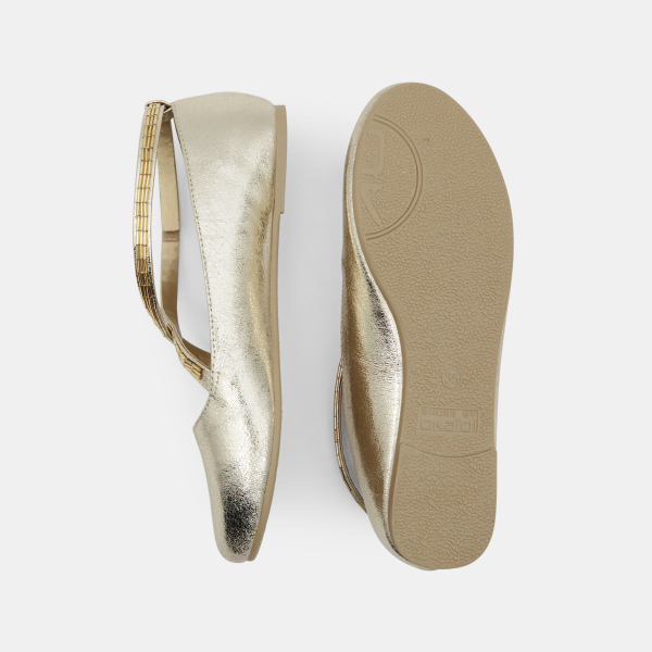 حذاء باليرينا متقاطعة بمظهر قزحي للفتيات حذاء باليرينا متقاطعة بمظهر قزحي للفتيات