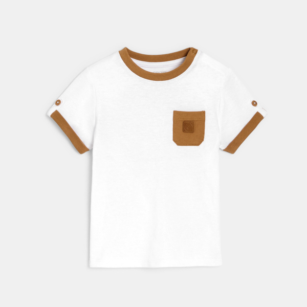 T-shirt animal blanc bébé garçon T-shirt animal blanc bébé garçon