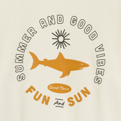 T-shirt manches courtes à...