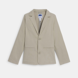 Veste de costume unie beige...