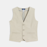 Gilet veston beige Garçon Gilet veston beige Garçon