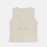 Gilet veston beige Garçon Gilet veston beige Garçon