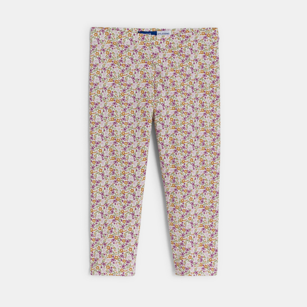 ليجنز قصير مطبوع أخضر للفتيات