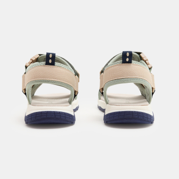 صندل لجميع التضاريس أزرق بشريط فيلكرو للأولاد