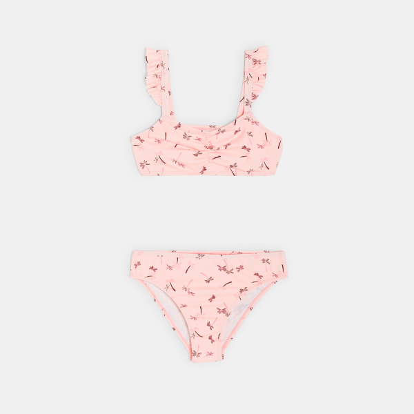 شورت سباحة قطعتان رودي بألوان الباستيل للفتيات شورت سباحة قطعتان رودي بألوان الباستيل للفتيات