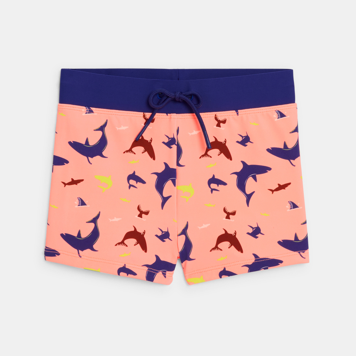 Boxer de bain imprimé orange Garçon Boxer de bain imprimé orange Garçon