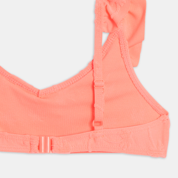 شورت سباحة بكشكشة 2 قطعة وردي للفتيات