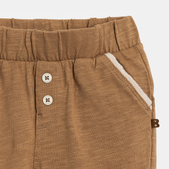 Pantalon jersey léger marron bébé garçon
