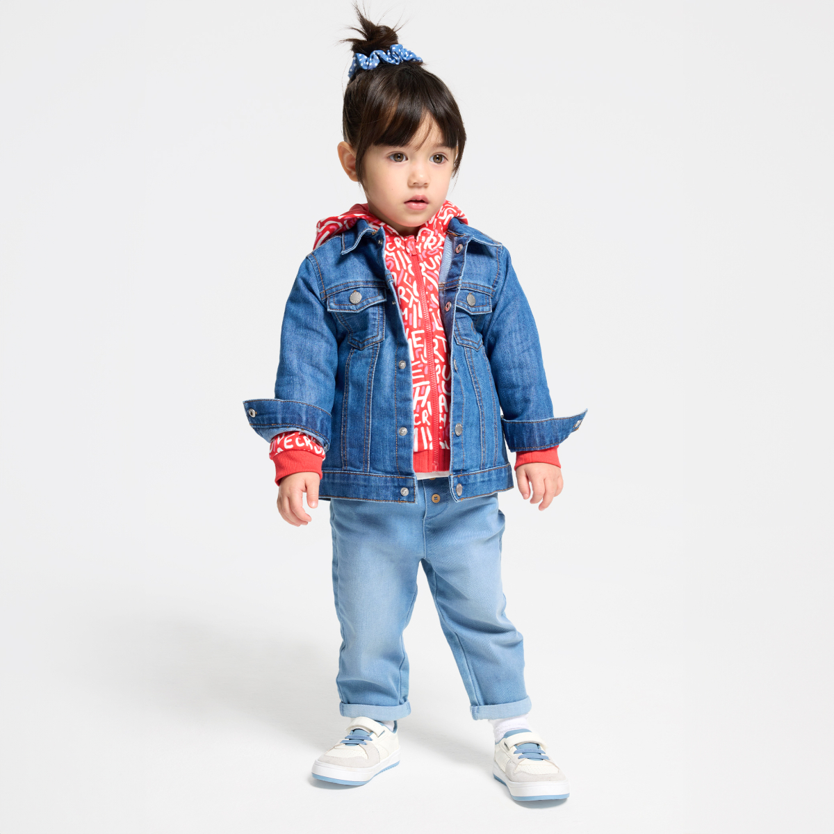 Veste en jean bleu bébé fille Veste en jean bleu bébé fille