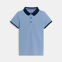 Polo manches courtes en...