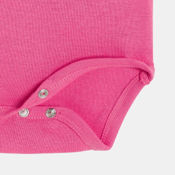 Body à bretelles fraise rose bébé fille (lot de 3)