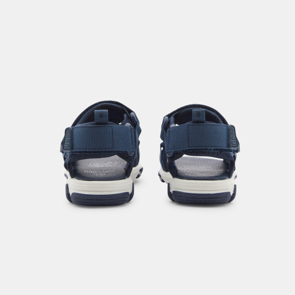 صندل أزرق برباط فيلكرو للصبي الرضيع صندل أزرق برباط فيلكرو للصبي الرضيع