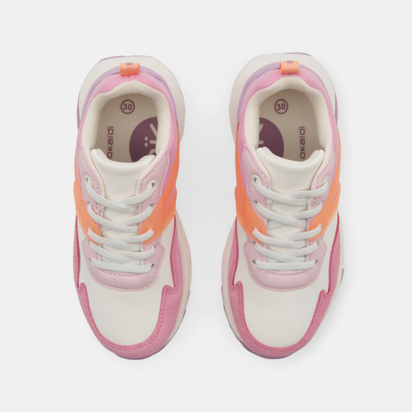 Baskets running gris fille Baskets running gris fille