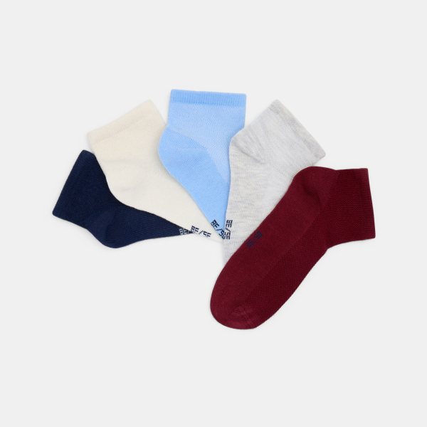Socquettes unies (lot de 5) garçon Socquettes unies (lot de 5) garçon
