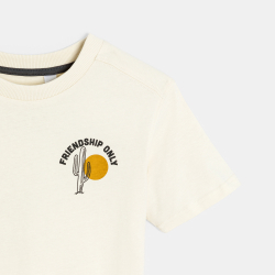 T-shirt manches courtes à...