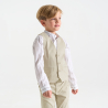 Gilet veston beige Garçon Gilet veston beige Garçon