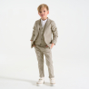 Veste de costume unie beige Garçon Veste de costume unie beige Garçon