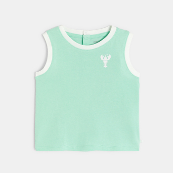 قميص داخلي من الجيرسيه للصبي الرضيع