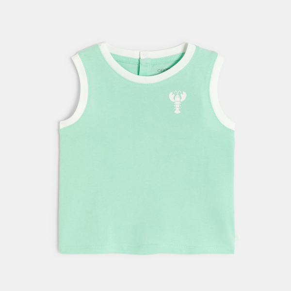 قميص داخلي من الجيرسيه للصبي الرضيع قميص داخلي من الجيرسيه للصبي الرضيع