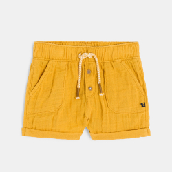 Short coton léger gaufré bébé garçon