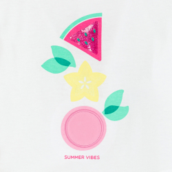 Débardeur fruit blanc bébé...