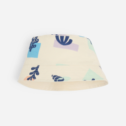 Bob réversible beige Garçon