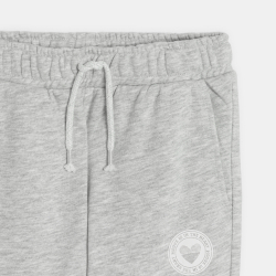 Jogging en molleton gris Fille