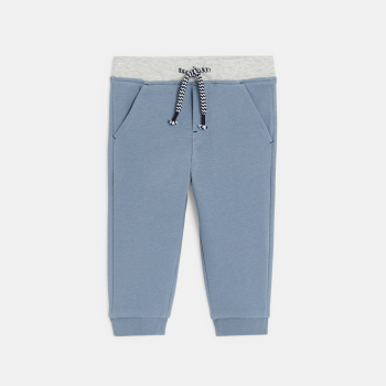 Pantalon jogging bleu bébé garçon