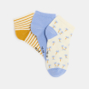 Lot de 3 paires de socquettes fantaisie Garçon Lot de 3 paires de socquettes fantaisie Garçon