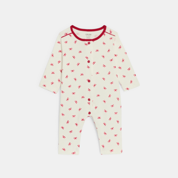 Dors-bien sans pieds papillon rose bébé fille Dors-bien sans pieds papillon rose bébé fille