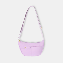 Sac-banane à bandoulière mauve mixte