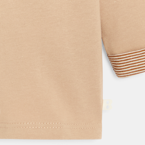 T-shirt Renard beige garçon T-shirt Renard beige garçon