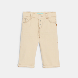 Pantalon denim beige bébé...