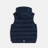 Doudoune sans manches à capuche bleu marine Garçon Doudoune sans manches à capuche bleu marine Garçon